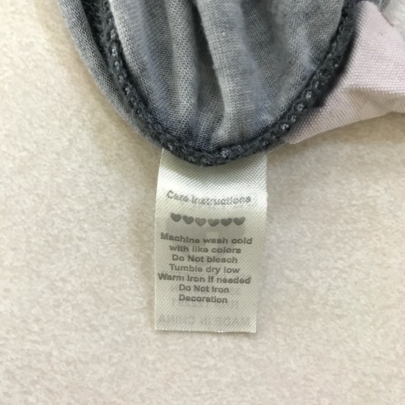 Blue Cold Shoulder Long Sleeve T-shirt - Large - Picture 9 of 9